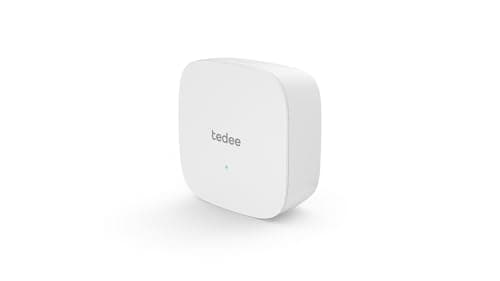 Tedee Bridge para cerradura electrónica de puerta | Fácil de instalar | Control a través de Bluetooth, Tedee WiFi Bridge permite abrir y cerrar a distancia | iPhone & Android | Smart Home (EU plug)
