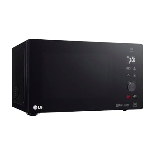 LG MH7265DPS - Microondas con Grill y Display Digital, de 32 Litros y 1200 W, Función Smart Inverter y EasyClean, Cocina Más Rápido, Mantiene Sabor y Nutrientes, Color Negro