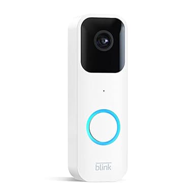 Blink Videotimbre (Video Doorbell) | Gran autonomía, audio bidireccional, fácil de instalar por cuenta propia, vídeo HD, detección de movimiento, notificaciones de timbre en la app (blanco)