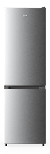 VOK - Frigorifico Combi No Frost - Modelo EVR-310NEI - Altura 185,3 cm - Capacidad 310 L - Multi-Air Flow - Puertas Reversibles - Eficiencia Energética E - Acero Inoxidable - Instalacion Incluida