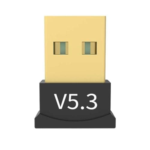 Adaptador USB Bluetooth 5.3 para PC y portátil, mini receptor/transmisor Plug & Play, receptor Bluetooth inalámbrico Bluetooth para escritorio, portátil, altavoz, mouse, teclado, auriculares
