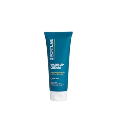 SPORTLAB Milano - WARMUP CREAM - Crema preparatoria y de calentamiento para músculos y tendones | Crema diseñada para activar los músculos antes de hacer deporte y reducir el riesgo de lesiones