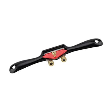 Spokeshave Cepilladora Regruesadora para Madera Electrica Mini Cepillos para Madera Ajustable con Base Plana Mano Cepilladora Cuchilla de Metal Herramienta de Mano de Trabajo de Madera