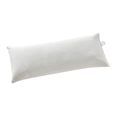 Donegal Collections - Almohada Viscoelástica con Copos 100% Viscoelasticos 135 cm. Termoregulable, Antiacaros, Tejido Strech de Gran Adaptabilidad. Fabricado en España.