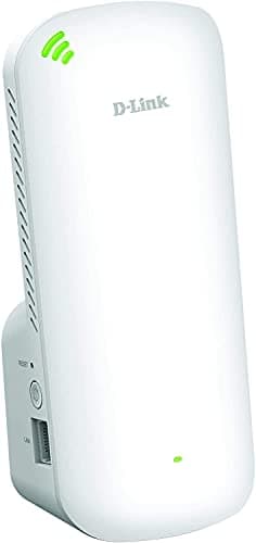 D-Link DAP-X1860, Extensor Wi-Fi 6, 1800 Mbps, red mallada, WiFi Mesh, roaming, repetidor de pared, hotspot, punto acceso, puerto Gigabit, EasyMesh, Plug and Play, WPA3, blanco