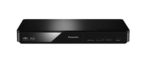 Panasonic DMP-BDT184EG - Reproductor BLU-Ray (tecnología DLNA, Aplicaciones de Internet, vídeo a la Carta, escalado a 4K, 3D, USB, Puerto LAN, procesador Dual Core, Control HDMI y reproducción MKV)