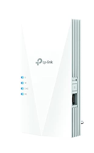 [Nuevo]TP-Link RE500X - WIFI 6 Repetidor, AX1500 WiFi, Puerto Ethernet Gigabit 10/100/1000 Mbos, Compatible con Todos los Routers