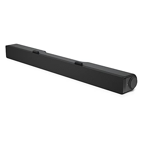 DELL AC511M - Sound Bar - for PC AC511M, 2.0 Channels, 2.5 W, W125881065 (AC511M, 2.0 Channels, 2.5 W, 2.5 W, Black, Wired, 406 mm)