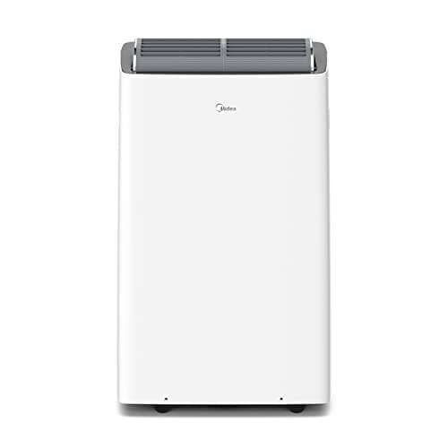 Midea REAL COOL 35 Aire Acondicionado Móvil 3 en 1 Enfría, Ventila y Deshumidifica, 12000BTU, Mando a distancia, Temporizador 24 horas, Blanco