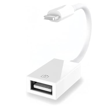 cyclingkit Adaptador de iPhone OTG Cable Lightning a USB 3.0 Hembra Cámara Adaptador para iPad para cámara Unidad USB SD Lector de Tarjetas Teclado Ratón etc