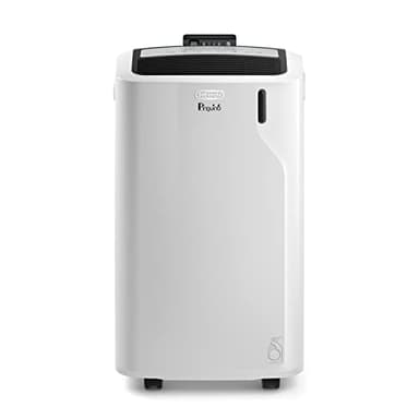 De'Longhi Pinguino PAC EM90K SILENT Aire Acondicionado Portátil 9.800 BTU/h, 2.5 kW, hasta 85m³, Función Deshumidificador y Ventilación