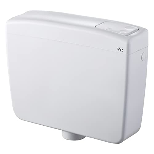 Caja Delta 2 WC exterior 3/9 l completo desagüe doble con grifo