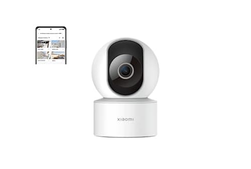 Xiaomi Smart Camera C200 Blanco 1920p, Rotación de 360°, Visión Nocturna Mejorada, Detección de Personas, Llamadas Bi-Direccionales, Cifrado de Datos