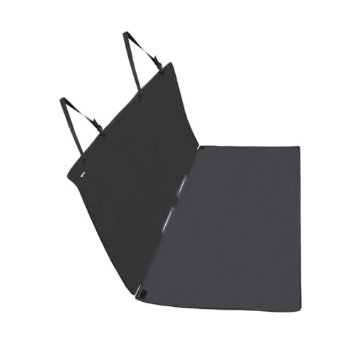Amazon Basics Funda para mascotas, para asiento de coche, 119 x 142 cm, Negro