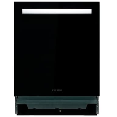 Infiniton Lavavajillas Semi-integrable DIW-G61N (A+++/D, Cristal Negro, Inverter, 14 Servicios, Función Dual WASH, Control Electronico, Easyplay)