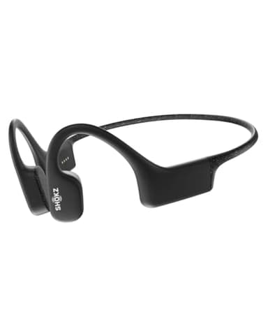 SHOKZ OpenSwim Auriculares Deportivos conducción ósea Open-Ear, MP3 para natación, Resistencia al Agua IP68, 4 GB de Memoria, 8h Duración Batería, Correr(sin Bluetooth), con Tapones para los oídos