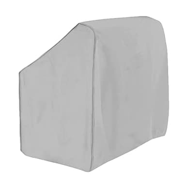 Funda para Consola Central de Barco, Lona de poliéster de Grado Marino 600D, Impermeable, Color Gris (tamaño Mediano de hasta 40 Pulgadas de Ancho x 30 Pulgadas de Largo 44 Pulgadas de Alto)