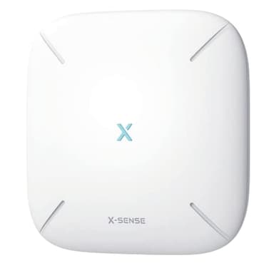 X-Sense Estación Base para X-Sense Home Security Casa Inteligente, Hub Compacto de Sistema de Alarma, Requiere Wi-Fi 2.4 GHz, Botón de Silencio/Vinculación 2 en 1, SBS50