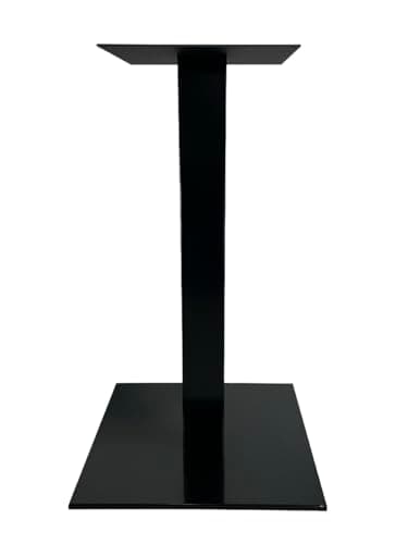 ZStyle Base – Pie – Pata de mesa – Mesa de metal para bar, bistró, restaurantes, Catering – de acero (base individual – 42 x 42 x 72 cm)