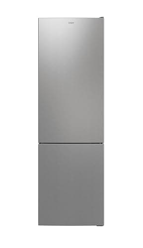 Candy CCT3L517ES, Frigorífico Combi, 55CM, Altura 1,77m, 260L, Low Frost, Función SuperCool, Cajón Verdulero, Control electrónico interno, LED, Puertas Reversibles, 39DB, Silver