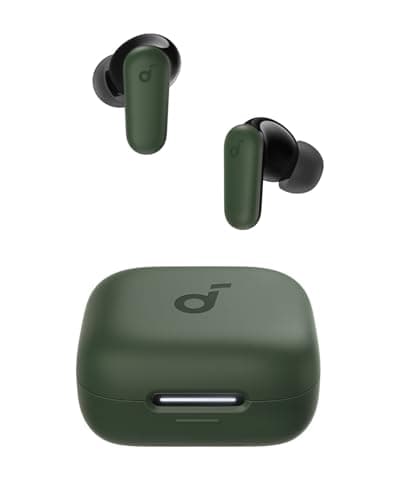 Soundcore P30i de Anker Auriculares con Cancelación de Ruido, Cancelación de Ruido Potente e Inteligente, Graves Potentes, 45 Horas de Reproducción, Estuche 2 en 1 y Soporte para el Móvil, IP54