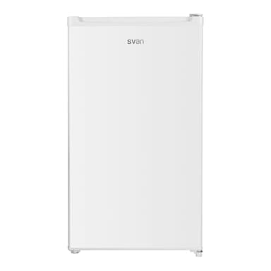 SVAN Frigorífico Refrigerador Blanco SR84501E. Capacidad 88 Litros, Puerta Reversible, Bajo Nivel Sonoro, Eficiencia Energética Clase E