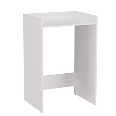 CDF Armario para lavadora Pola NP | Color: Blanco | Moderno armario sobre la lavadora | Estante | Espaciosos estantes | Fácil montaje | Lados lisos sin tapas