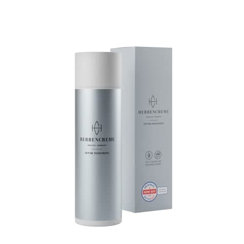 Gel de ducha íntimo para hombres 200 ml I Gel de lavado para cuerpo y zona íntima I Cuidado suave y limpieza I Cuidado íntimo para hombres desarrollado por urólogos I vegano y dermatológicamente