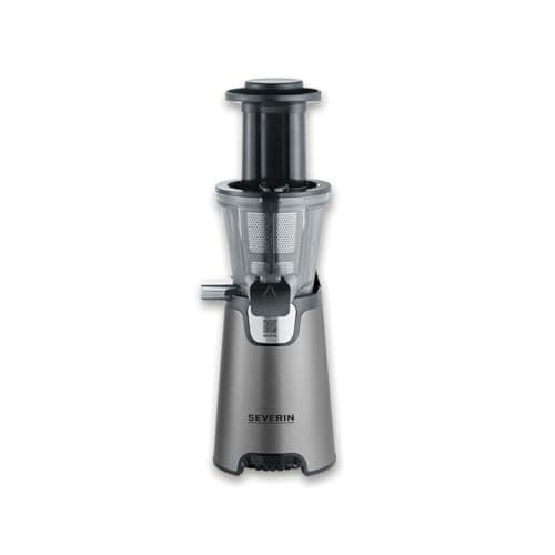 SEVERIN Licuadora eléctrica de extracción lenta, licuadora extractora para zumo, sorbete, helado o mermelada, extractor de zumo de acero inoxidable, 1 litro, 150 W, ES 3571
