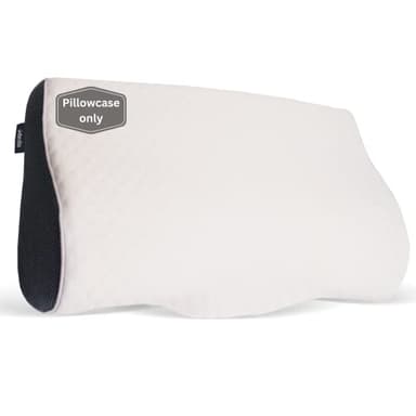 Funda de Almohada viscoelástica Derila Extra Fabricada con Materiales de Calidad. Protege su Almohada Cervical Derila. Funda de Almohada Blanca para Cubrir Sus comodísimas Almohadas Derila
