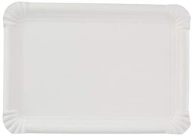 Garcia de Pou, Bandejas Pastelería de Cartón, Set de 250, 23 x 17 cm, Blanco