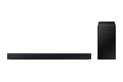 Samsung Barra de Sonido HW-C450/ZF - Subwoofer inalámbrico Incluido, Refuerzo de Bajos, Sonido Inteligente Lite, Modo Juego y One Remote Control