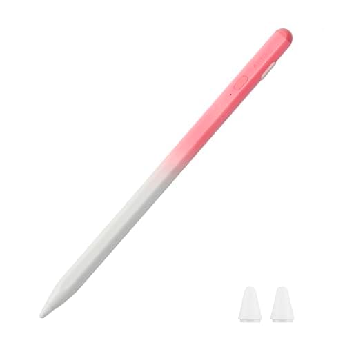 Lapiz para Tablet, Stylus Pen，o Lápiz óptico, es Compatible con Teléfonos iOS y Android, un Bolígrafo Activo con Pantalla Táctil Dual, para Tabletas Apple/Samsung, con Función de Imán