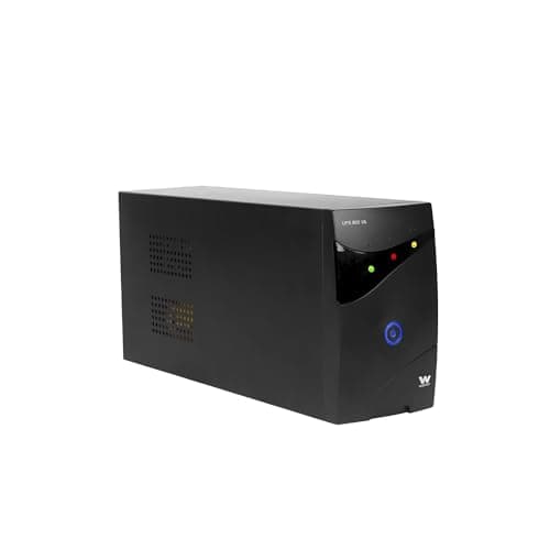 Woxter UPS 800 VA - Sistema de alimentación ininterrumpida SAI (800VA/480 Watts, Autonomía Aprox 8-15 Minutos)