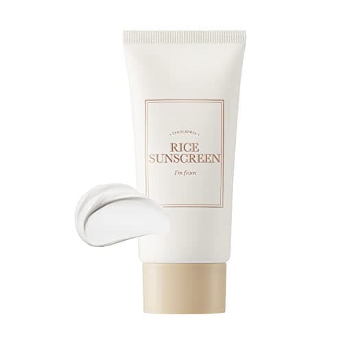 I'm from Protector solar de arroz 50 ml, físico, extracto de arroz 41%, óxido de zinc no nano, respetuoso con los arrecifes, protección solar de la piel