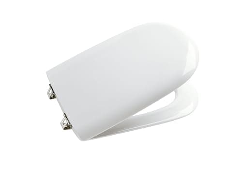 Roca A801461004 Asiento y Tapa, Modelo Giralda, Blanco