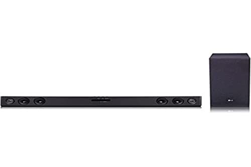 LG Barra de Sonido SQC2 Black/Barra DE Sonido con SUBWOOFER INALÁMBRI