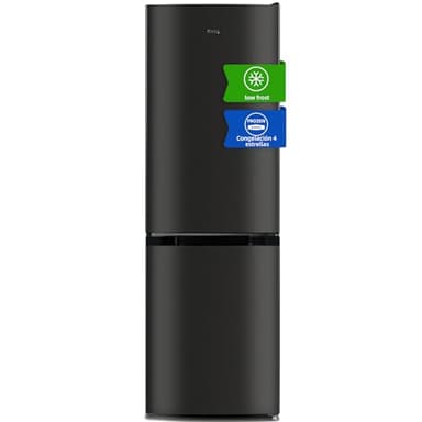 CHiQ Frigorífico combi compacto, capacidad 157L, Low Frost, Bajo Ruido, Enfriamiento Rápido y Bajo Consumo, Eco-friendl