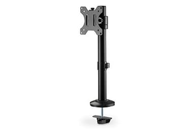 DIGITUS Soporte para monitor - Abrazadera de Escritorio - 1 monitor - Hasta 32 pulgadas - Hasta 8 kg - VESA 75x75, 100x100 - Negro