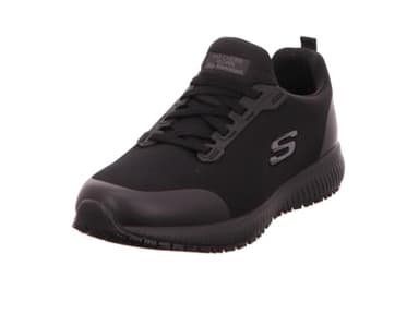 Skechers SQUAD SR MYTON, Zapatillas para Hombre, Black Textile/Synthetic, 42 EU