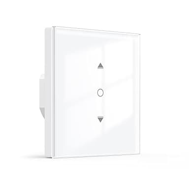 【6.1 Gen】Interruptor persiana WiFi Maxcio compatible con Alexa, Google Home, Interruptor Persiana con Control de Porcentaje, Temporizador y Control de Voz, Requiere Cable Neutro