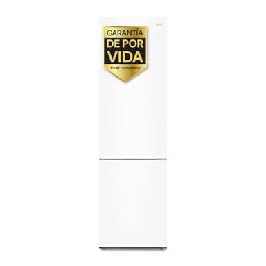 LG GBP62SWNAC - Frigorífico Combi Door Cooling+, 2m, Clasificación A, capacidad de 419l, Inox grafito antihuellas, serie P600