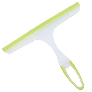 1 Pieza Squeegee,Rasqueta Limpiacristales Ducha,Limpia Mamparas Ducha Cristal,Limpia Cristales Mamparas Ducha,para Espejo,Ventana,Piso,Vidrio (Verde)