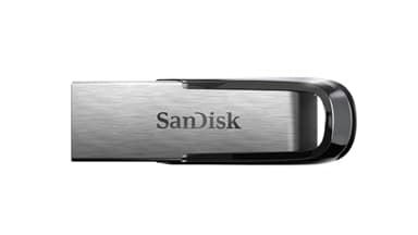 SanDisk Ultra Flair 128 GB USB 3.0 Flash Drive, Upto 150MB/s read - Black