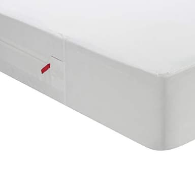 Pikolin Home - Funda de Colchón Impermeable con Cremallera, Hipoalergénica, Cierre de Seguridad, Antiencogimiento - Cama de 150 (150 x 190/200 cm)