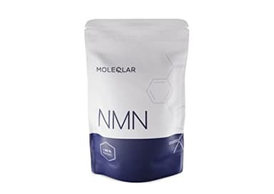 MoleQlar® NMN Nicotinamida Mononucleótida, 100 g de polvo puro, certificado de autenticidad, 100 % Uthever® NMN, prevenor directo de NAD, probado en Alemania