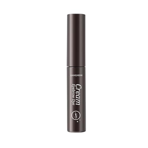 Okaywor Kit de Tinte de Cejas y Pestañas Gel 4.5g(Gel+Activador), para cejas henna para cejas de Fórmula Profesional con Complejo de Queratina, Color natural y duradero de 4 semanas (Marrón Oscuro)