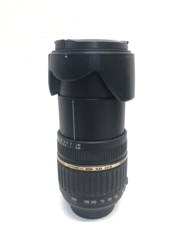 Tamron AF 18-200 mm F/3,5-6.3 XR Di II LD ASL (IF) - Objetivo para Nikon (Distancia Focal 18-200mm, Apertura f/3.5-6,3, Macro, diámetro: 62mm) Negro