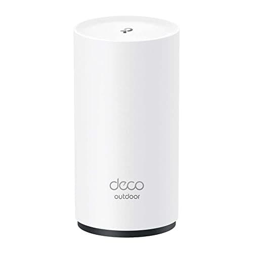TP-Link Deco X50-Outdoor (1-Pack) - Sistema WiFi 6 AI Mesh, AX3000 Doble Banda 2.4 GHz/5 GHz,4k, Cobertura hasta 232 m2, 2X Puertos GigabIt por Unidad, Certificado como Resistente al Agua