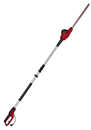 Einhell Cortasetos eléctrico GC-HH 5056 (500 W, Longitud de Corte de 47 cm, Extensible 170-250 cm, Distancia Entre Dientes de 20 mm, Ajuste de Cabeza del Motor de 5 etapas)